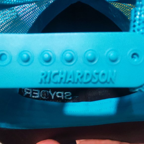 Spider grey / light blue snapback hat /cap - Picture 4 of 7